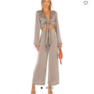 SNDYS Pluto Jumpsuit in Olive
